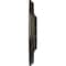 Ekena Millwork Leaf Ceiling Medallion (Canopies up to 4 3/4"), 11 3/8"OD x 3 5/8"ID x 1 1/8"P, Stone Hearth Crackle CM11LFSHC - alternate 2